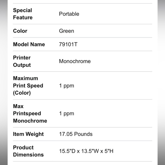 Royal typewriter, Teal, Decorative Accents for Home and functional. - Picture 7 of 14